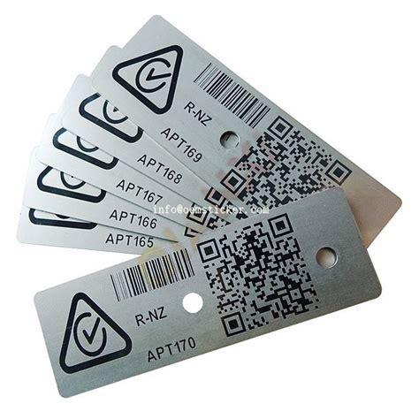 rfid tags for metal|qr code metal tag printer.